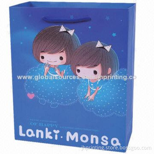 Paper Bag for Promotion, Made of 210gsm Coated Paper, OEM Orders are Welcome